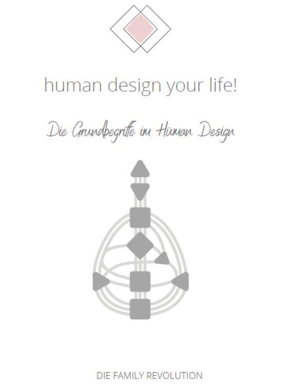 Cover des Workbooks "Die Grundbegriffe im Human Design"